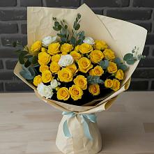 Букет цветов из:  Розы в Ямской