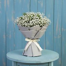 Букет цветов из:  Гипсофила в Ямской