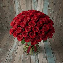 Букет 55 Красных роз Фридом #REPLACE_PRED# Ямской