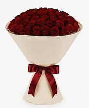 Букет 101 Бордовая роза Блэк Бакарра в Ямской