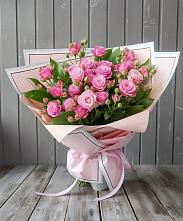 Букет Розовый кустик #REPLACE_PRED# Ямской