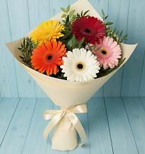 Букет цветов из:  Герберы в Ямской