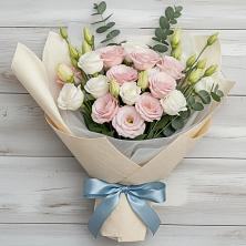 Букет цветов из:  Лизиантусы в Ямской