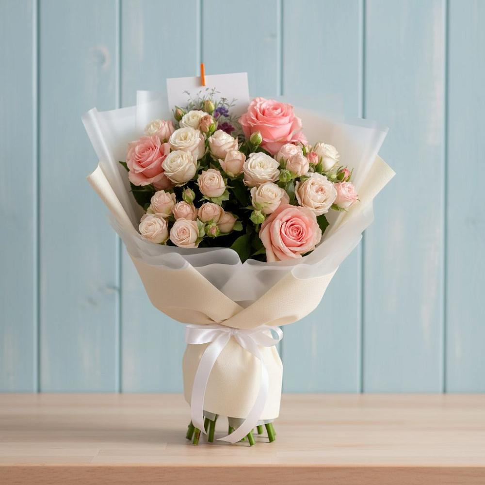 Букет цветов из: Розы в Ямской