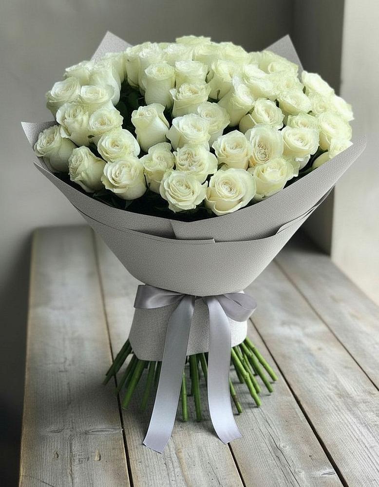 Букет 35 Белых роз в Ямской