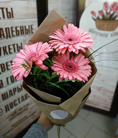 Букет цветов из: Герберы в Ямской