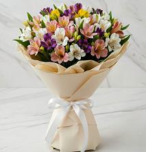 Букет цветов из:  Альстромерии в Ямской