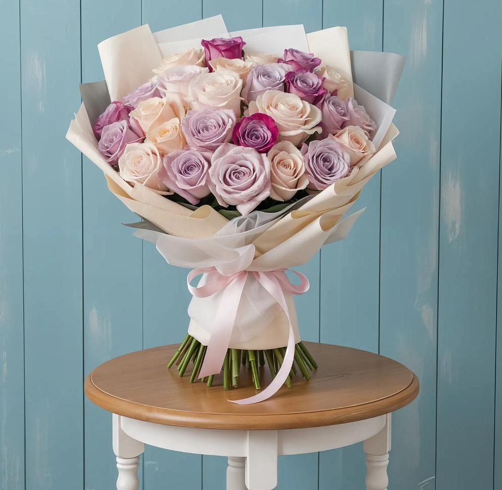 Букет цветов из: Розы в Ямской