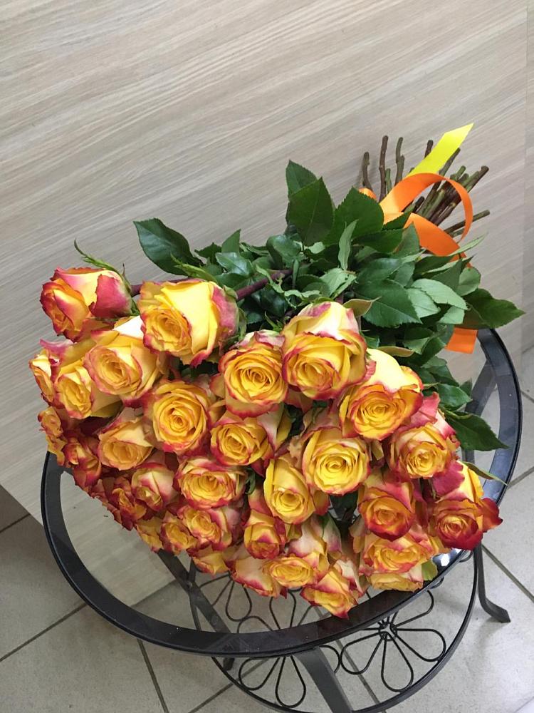 Букет Желтые розы в Ямской