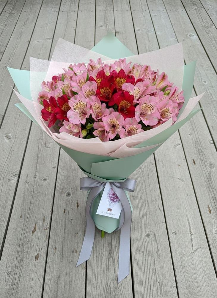Букет цветов из: Альстромерии в Ямской