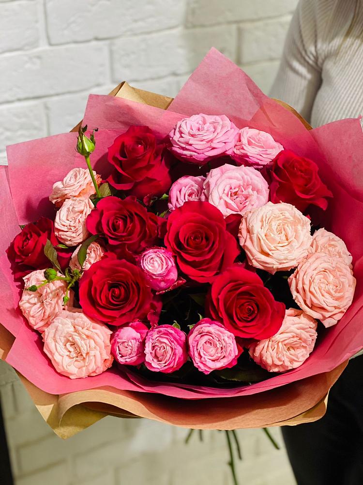 Букет цветов из: Розы в Ямской