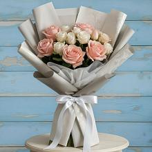 Букет цветов из:  Розы #REPLACE_PRED# Ямской