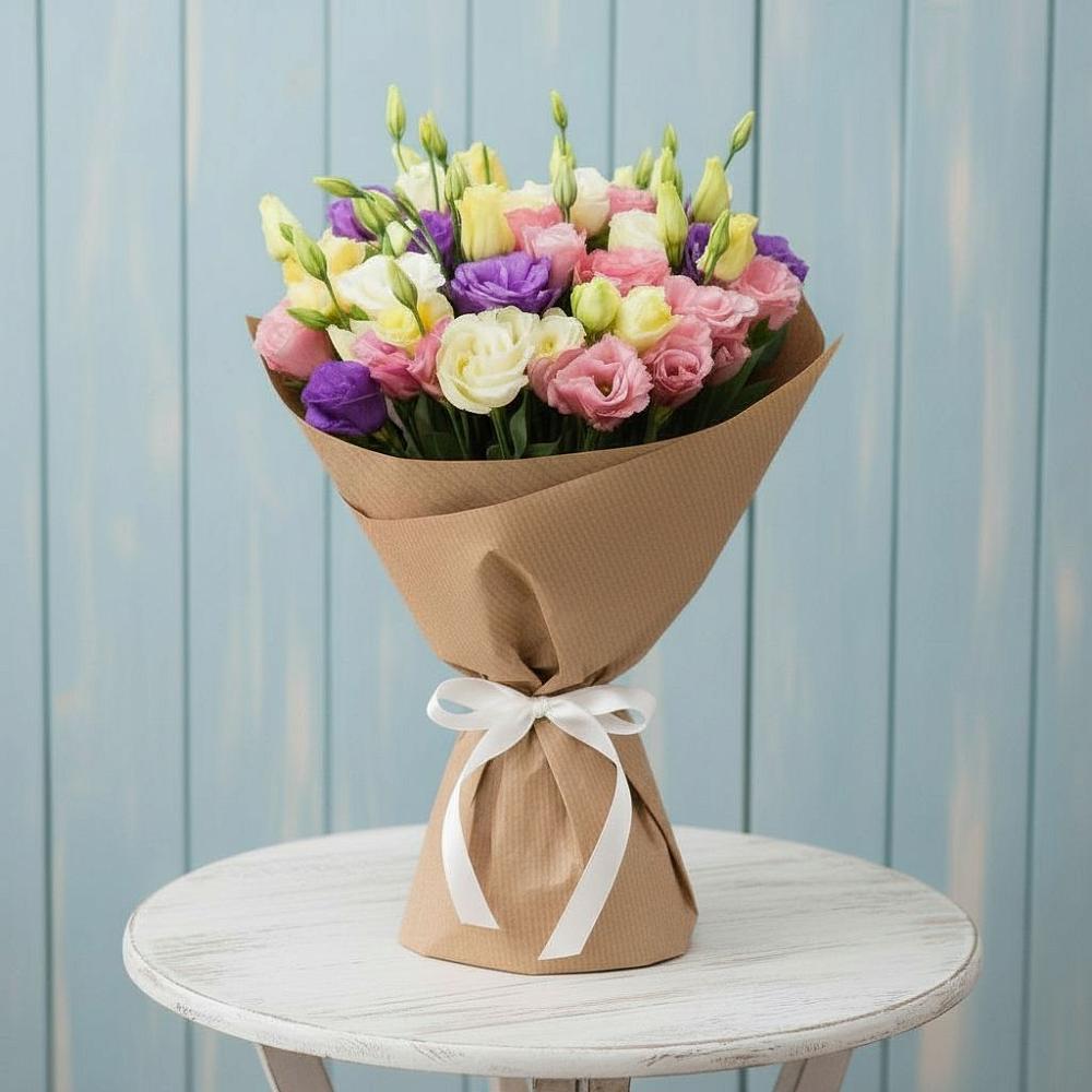 Букет цветов из: Лизиантусы в Ямской