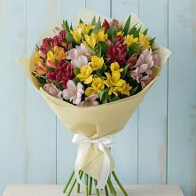 Букет цветов из:  Альстромерии в Ямской