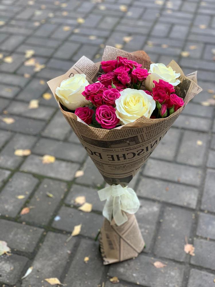 Букет цветов из: Розы в Ямской