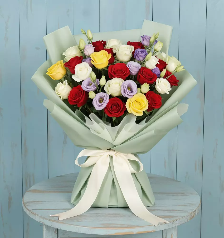 Букет цветов из: Розы в Ямской