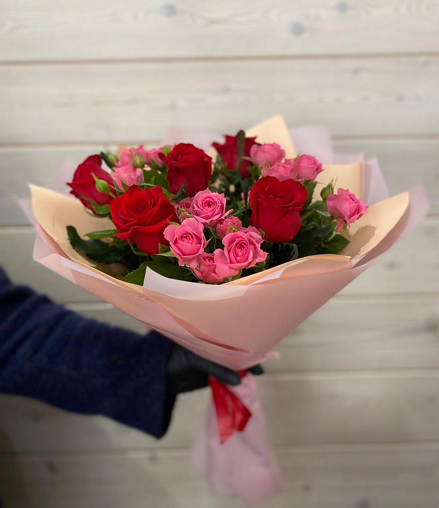 Букет цветов из: Розы в Ямской